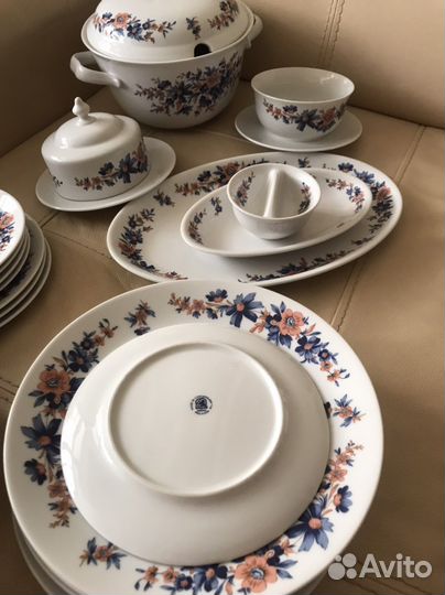Фарфоровый столовый сервиз Богемия Чехия
