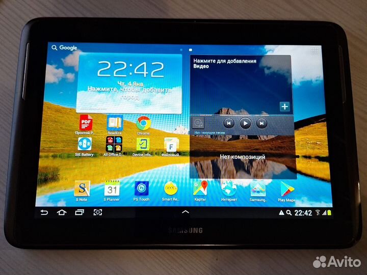 Планшет samsung galaxy not GT N8000