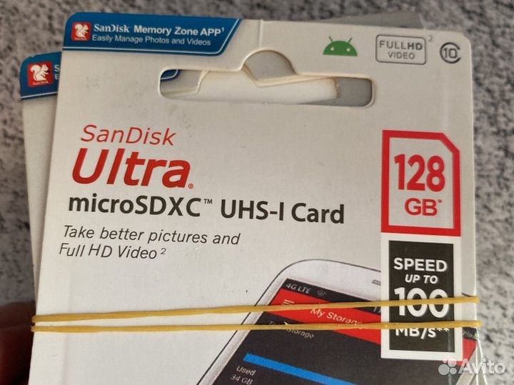 Карты памяти на 128 гб 10 штук