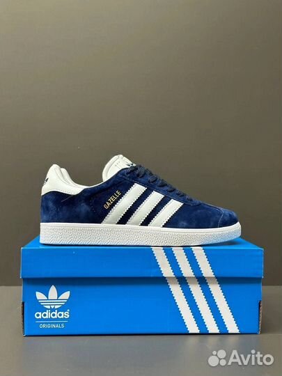 Кроссовки мужские Adidas Gazelle Blue