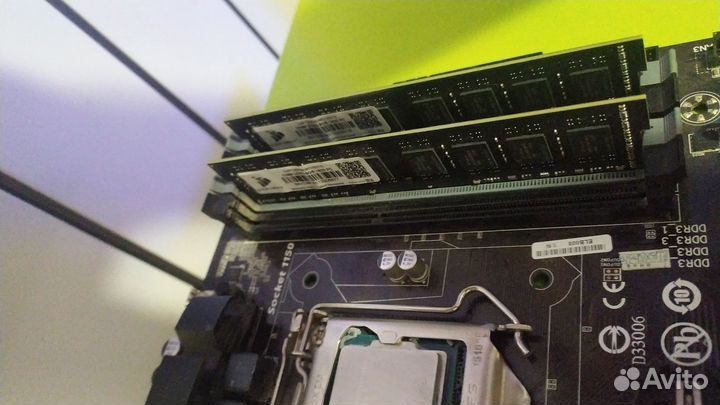 Материнка Gigabyte GA-B85-HD3+E3-1270v3+16GB DDR3