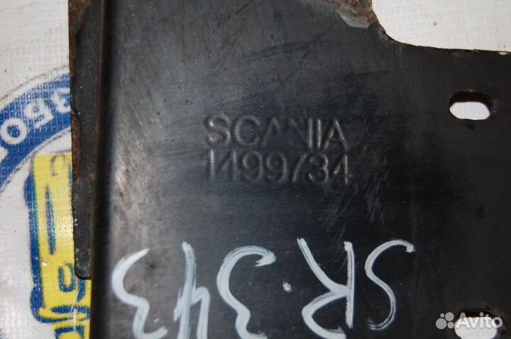 Заслонка воздушная левая 1933677 scania, P,G,R,T