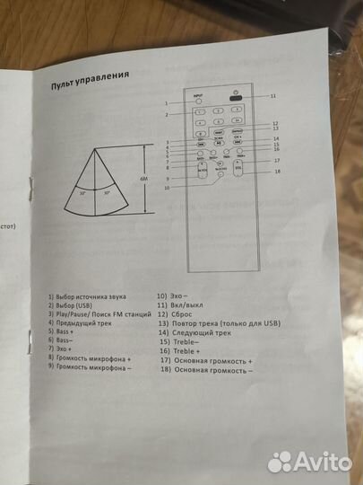 Аудио Усилитель ресивер 60 ватт новый