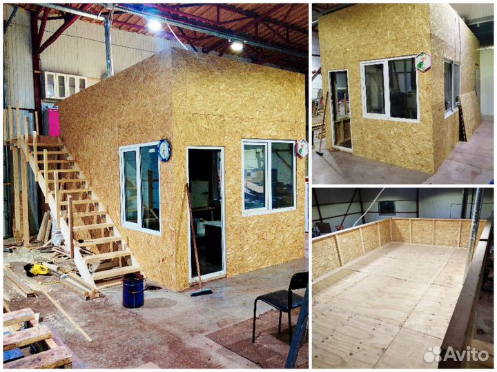 Бытовки, Хоз-блоки, Беседки