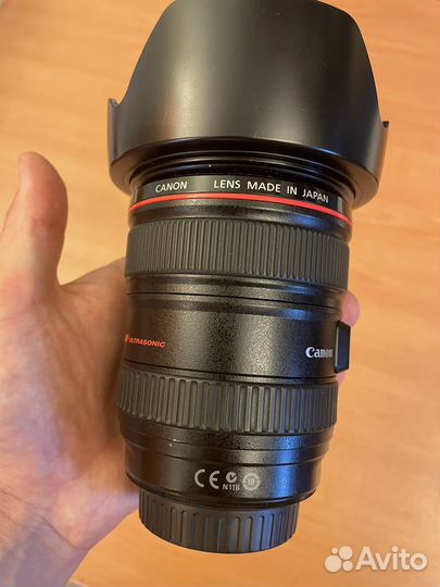 Объектив canon ef 24 105mm f 4l is usm