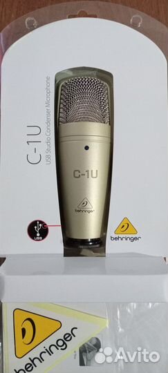 Студийный микрофон behringer c-1U
