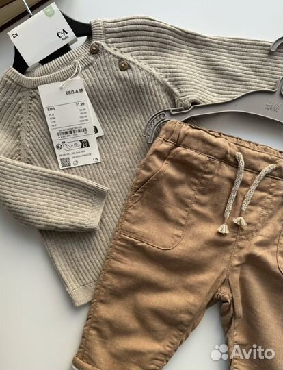 Новый комплект из 2-х свитеров C&A 68