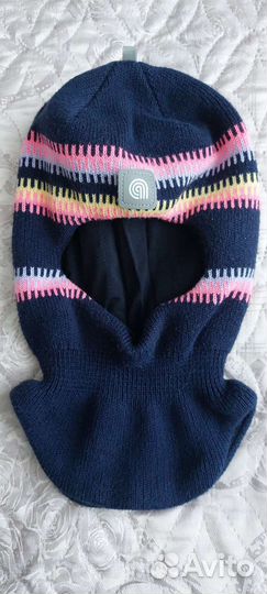 Шапка шлем для девочки