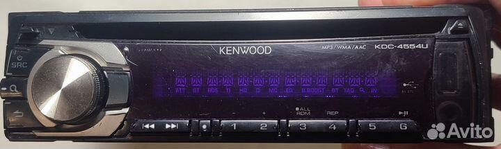 Автомагнитола kenwood kdc-4554u