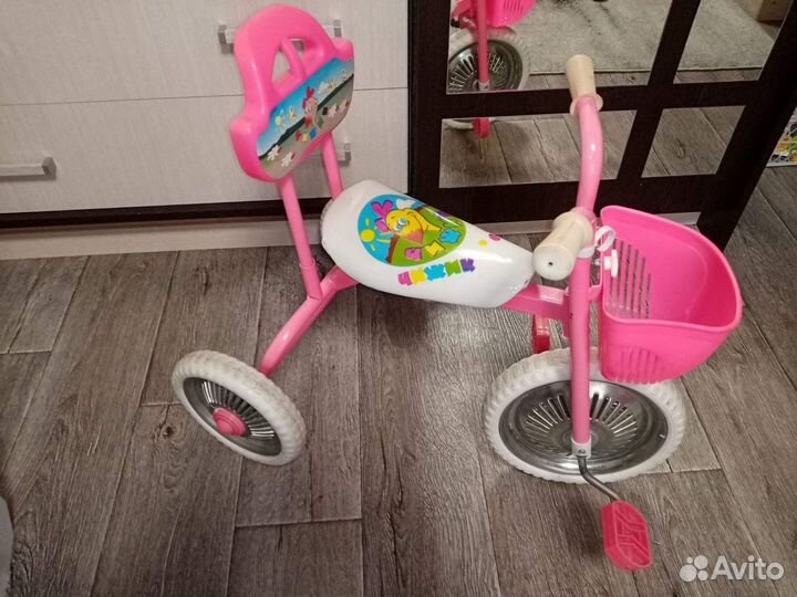 Детский 3х колесный велосипед