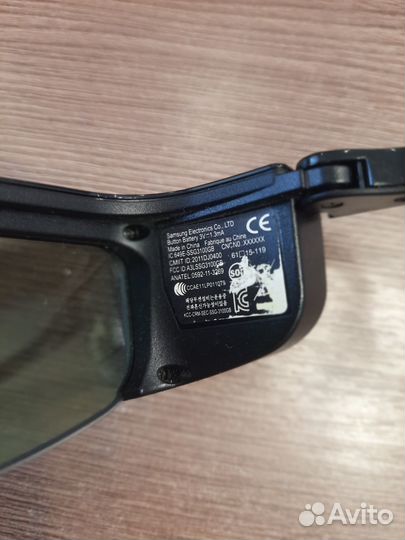 3D очки к телевизору Samsung ue46d6100sw