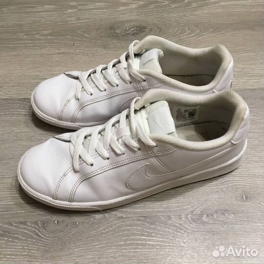 Оригинал кожаные кеды кроссовки Nike eur41 стел 27