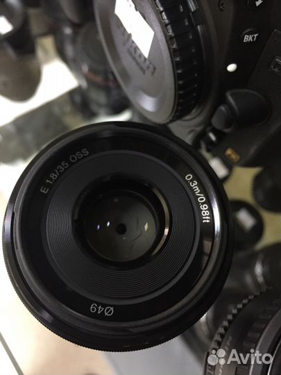 Объектив Sony E35mm F1.8OSS (SEL 35F18)