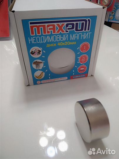 Неодимовый магнит 40Х20
