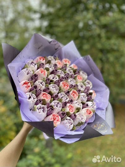 Зефирный букет/ Сьедобный букет