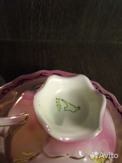 Чайная пара винтаж дулево