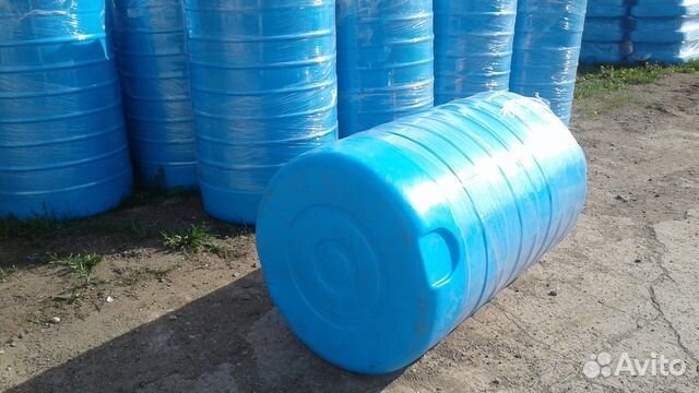 Пластиковые емкости на 500 л для воды
