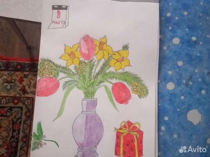 Рисунки в садик