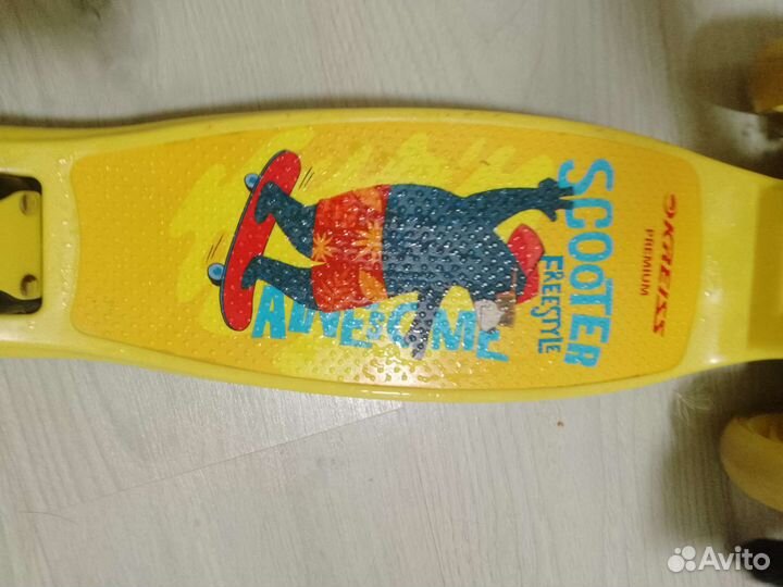 Самокат детский трехколесный kreiss