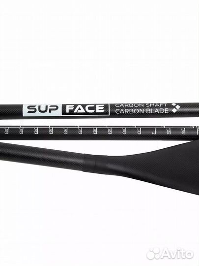 Карбоновое весло SUP face 3-частное SUP face Rigid