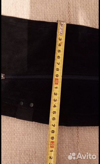 Зимние замшевые Сапоги