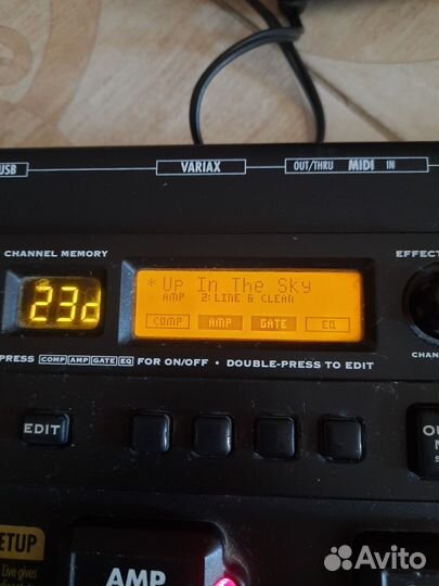 Гитарный процессор line 6 POD xt live