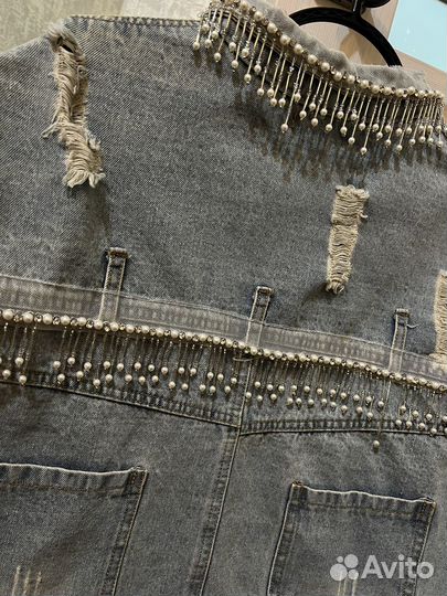 Джинсовая куртка женская 42-44 ЖК Новая Кузнечиха