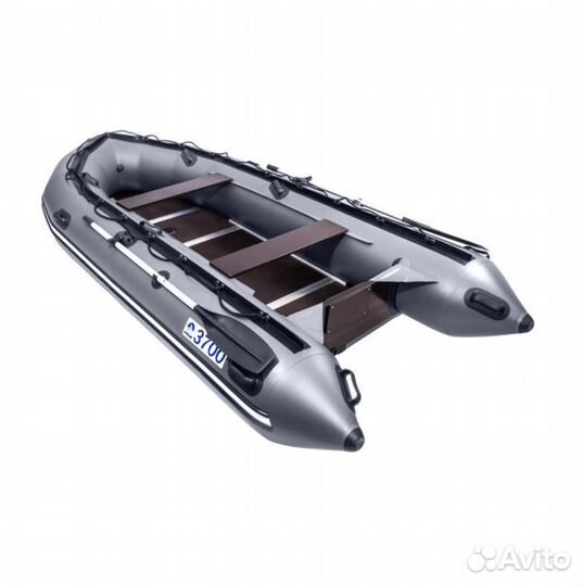 Лодка пвх Аpache (Апачи) 3700 ск графит