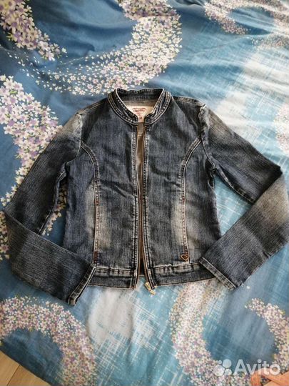 Джинсовка на девоч. 12-14 лет