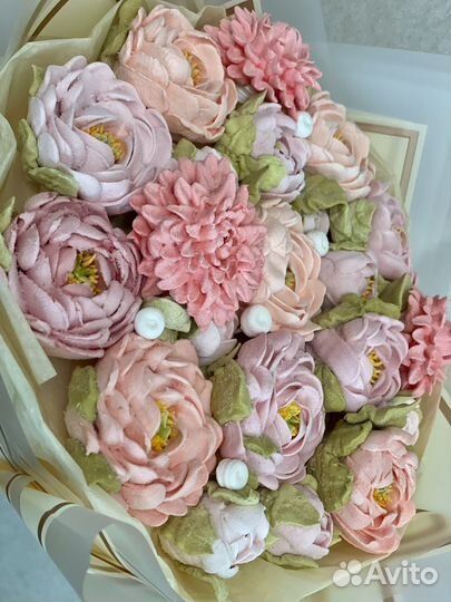 Сладкие букеты из зефира