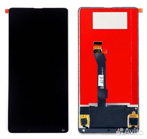 Дисплей для Xiaomi Mi Mix 2s тачскрин черный OEM