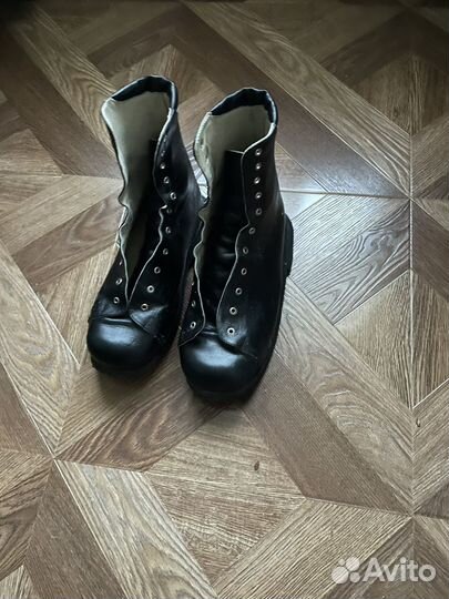 Ботинки натуральная кожа новые, 41 размер
