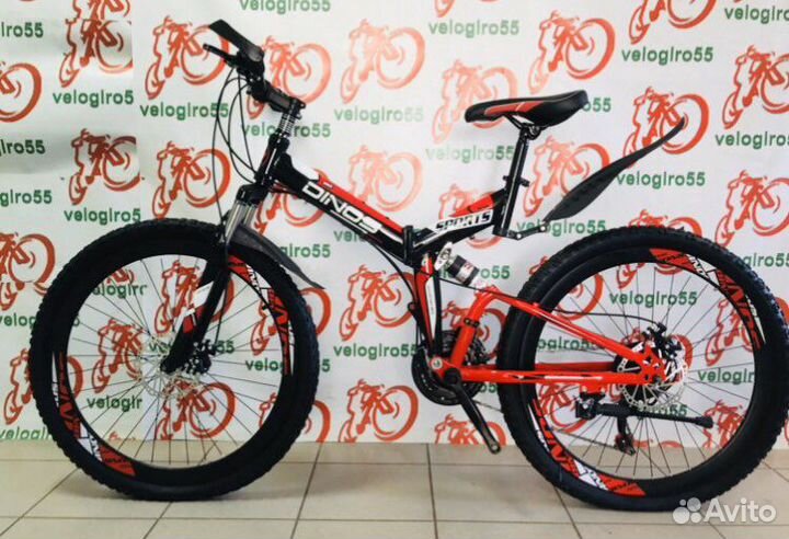 Велосипед двухподвес