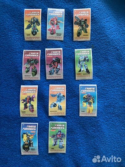 Наклейки коллекционные (из 90-х)