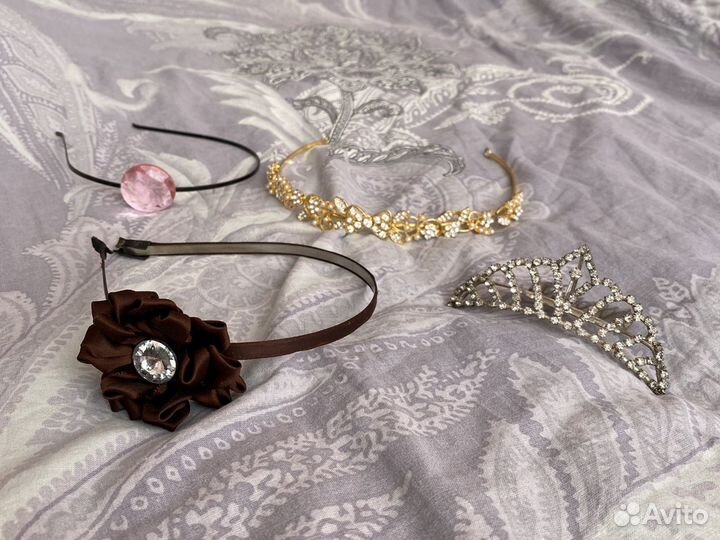 Заколка для волос, диадема,крабик