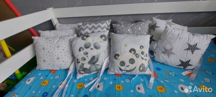 Бортики в детскую кроватку