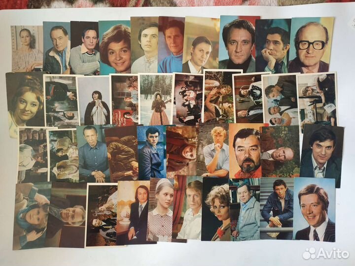 Фотокарточки советских актёров 372 где то штуки
