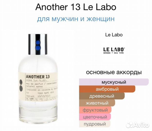 Духи отливанты