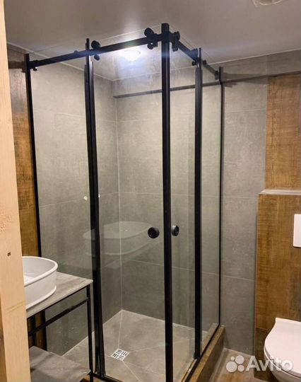 Душевые стеклянные перегородки за 24 часа