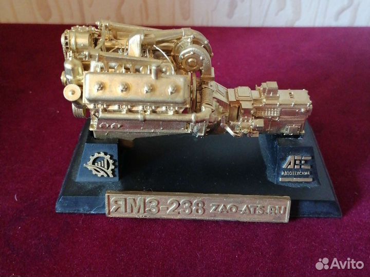 Модель двигателя ямз 238