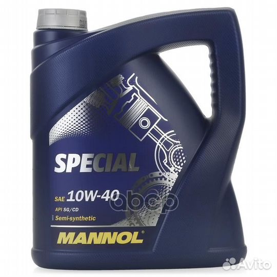 Масло моторное special 10w40 (4л) mannol