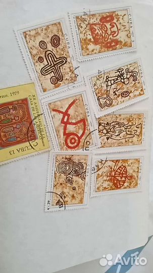 Марки коллекционные - 70х годов