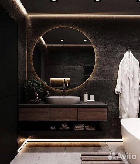 Зеркало с led подсветкой на заказ