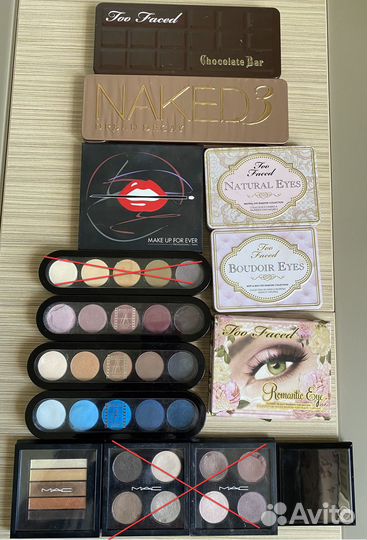 Палетки теней