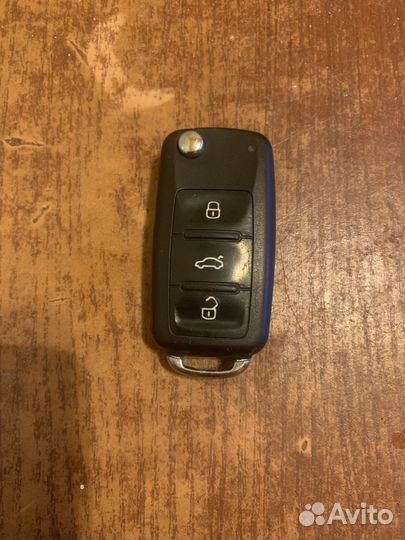 Ключ зажигания volkswagen polo