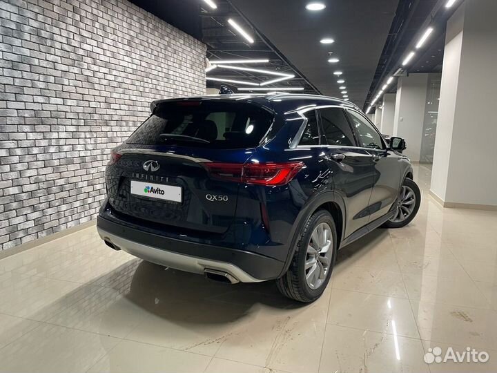 Infiniti QX50 2.0 CVT, 2019, 52 750 км