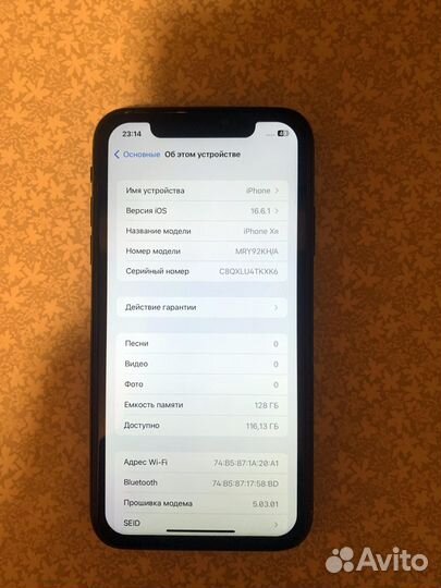 Apple iPhone XR 128gb