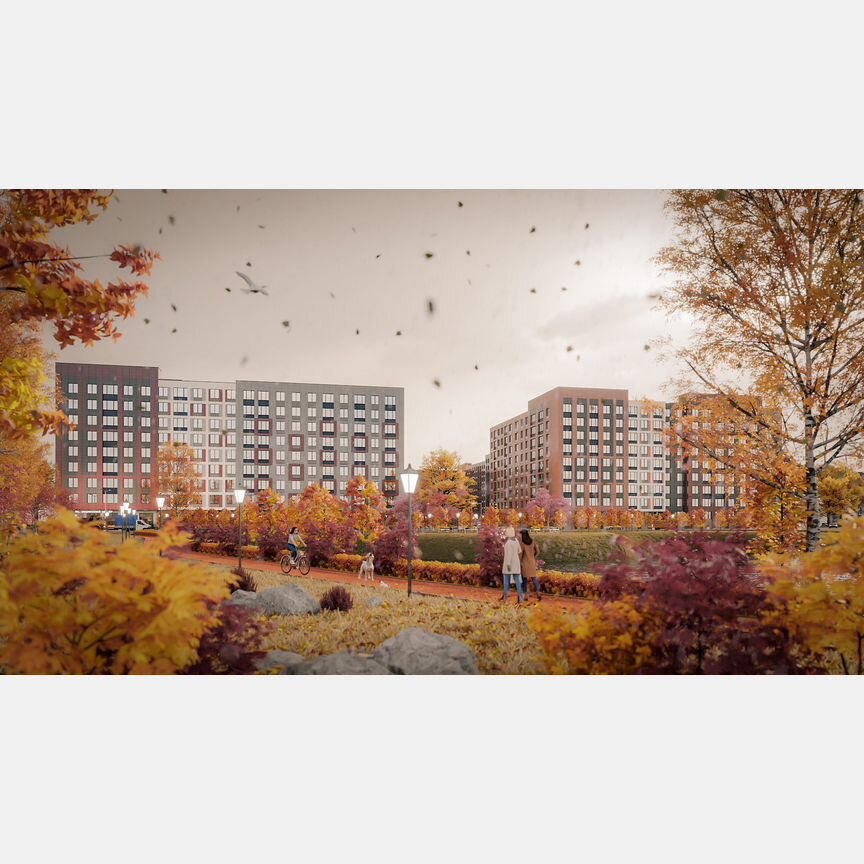 1-к. квартира, 36,6 м², 8/9 эт.