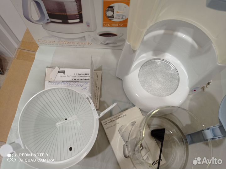 Кофеварка Philips новая, Европа