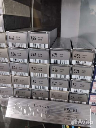 Краска для волос estel deluxe silver